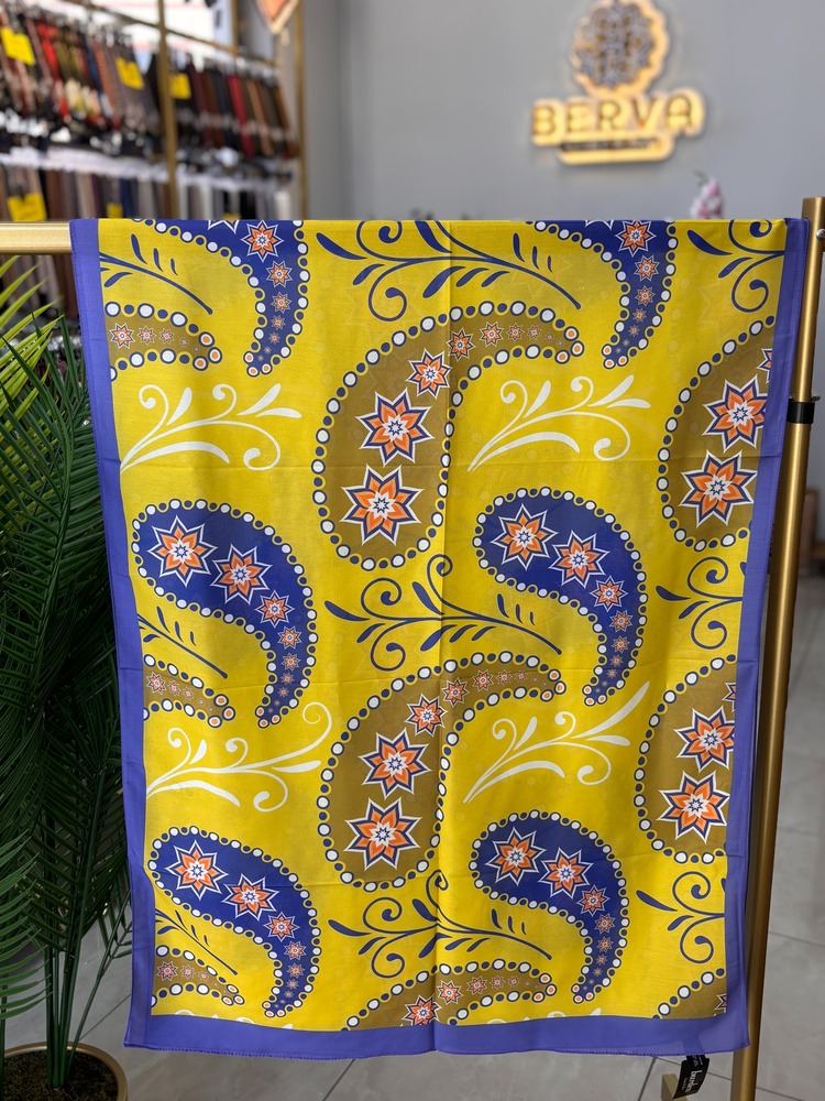 Stella Desenli Soft Pamuksu Şal (12 RENK) 1015