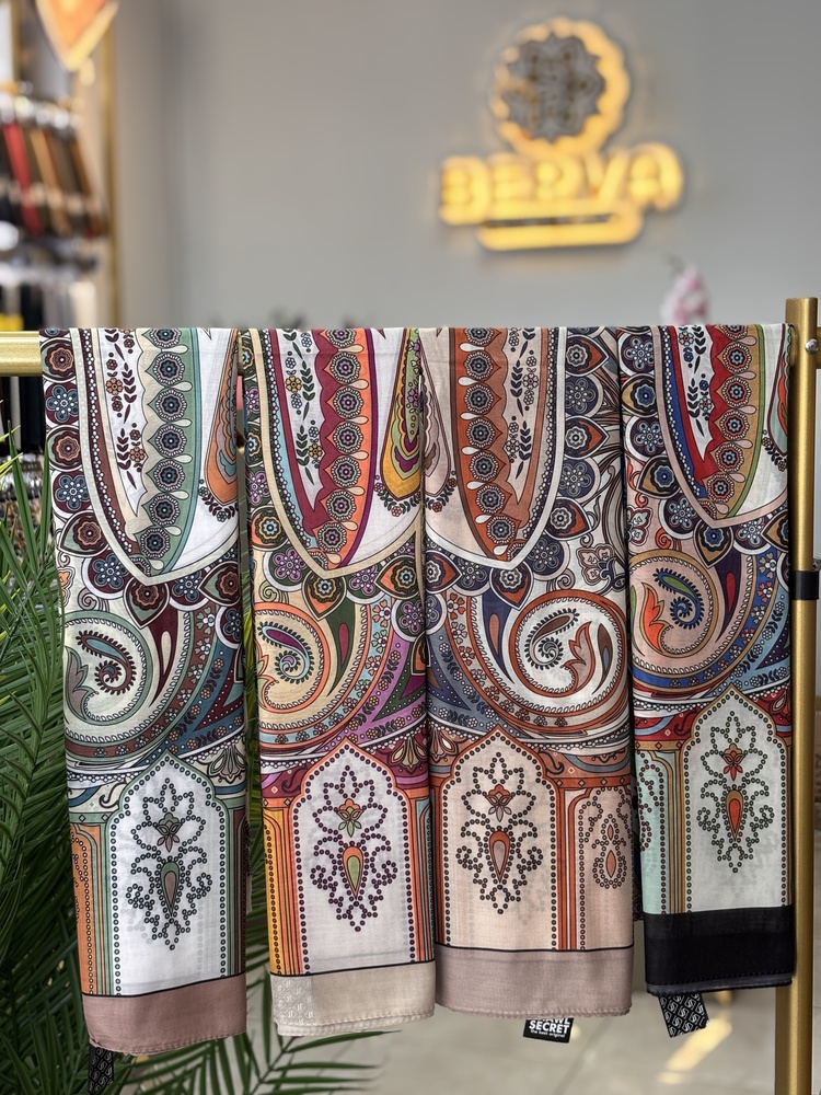 Etnik Desenli Soft Şal 4 (8 RENK) 1011