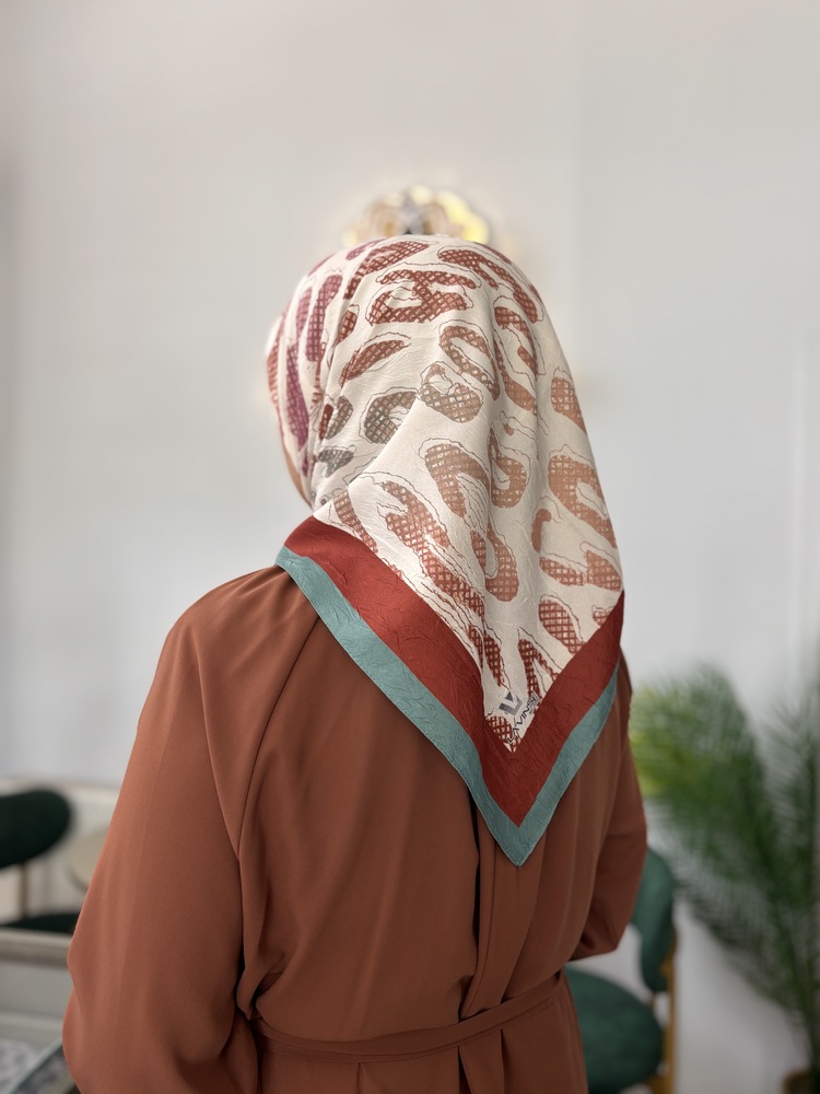 Renk Cümbüşü Desen Bambu Kraş Eşarp (10 RENK) 1049