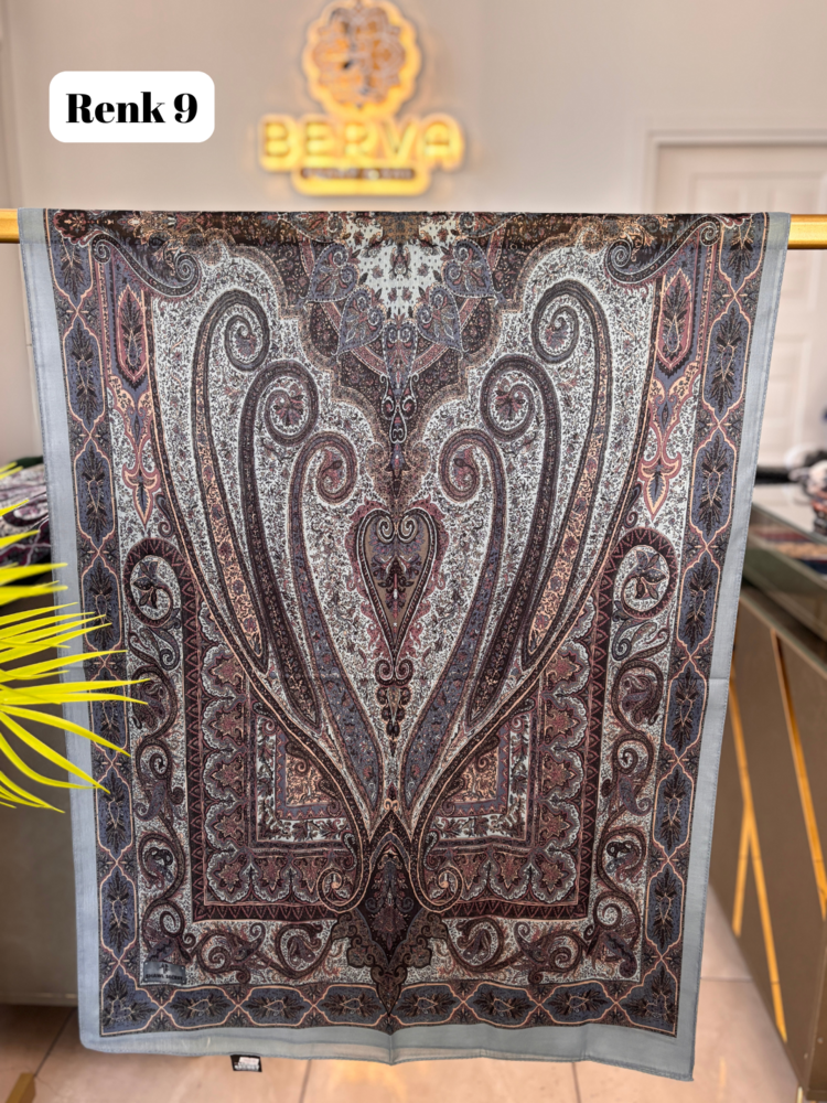 Etnik Desenli Soft Şal 7 (20 RENK) 1063