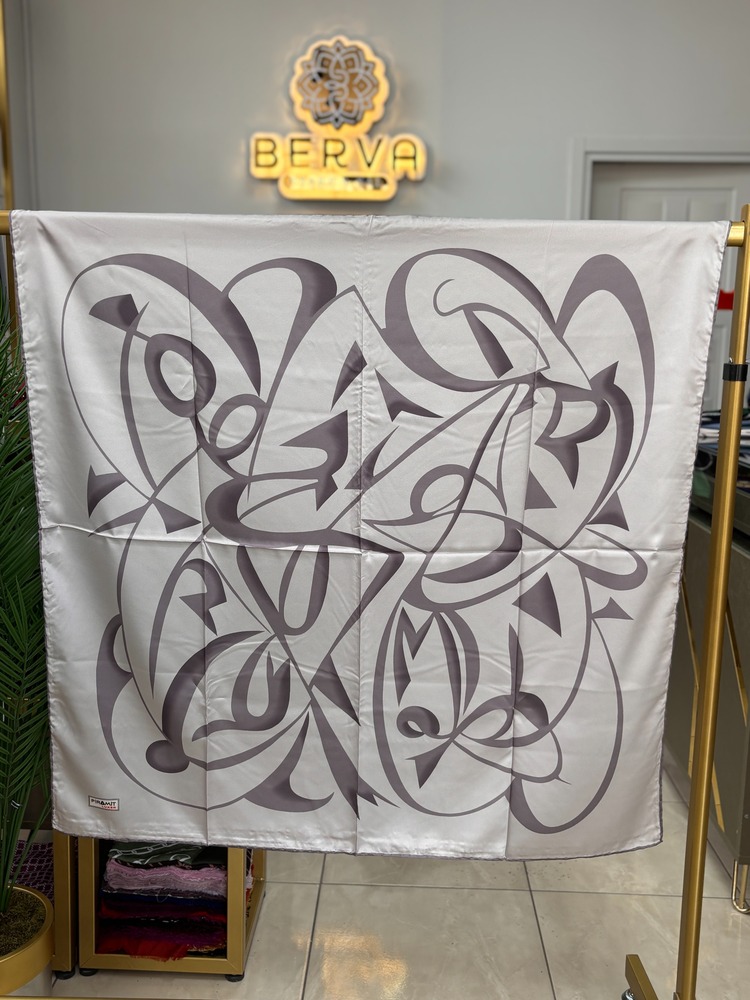 PİRAMİT Çizgili Desen Rayon Eşarp (6 RENK) 1045