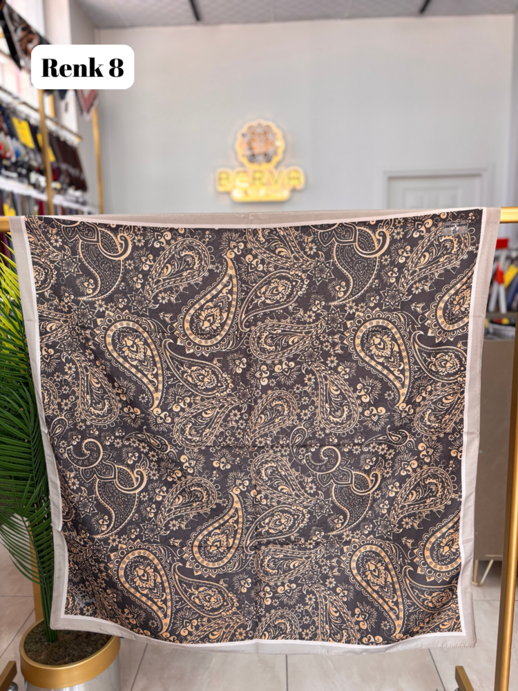 Etnik Desen Soft Eşarp 1 (19 RENK) 1050