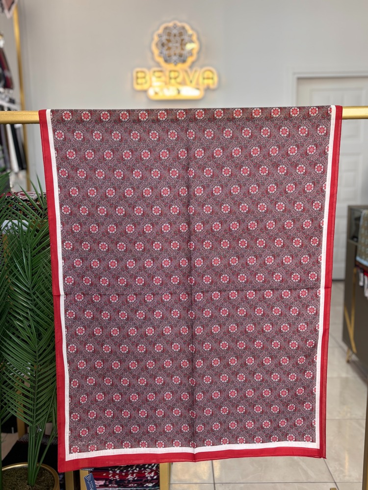 Piramit Etnik Desenli Şal 2 (18 RENK) 1001