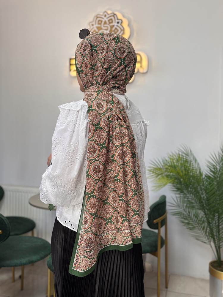 Piramit Etnik Desenli Şal 2 (14 RENK) 1042