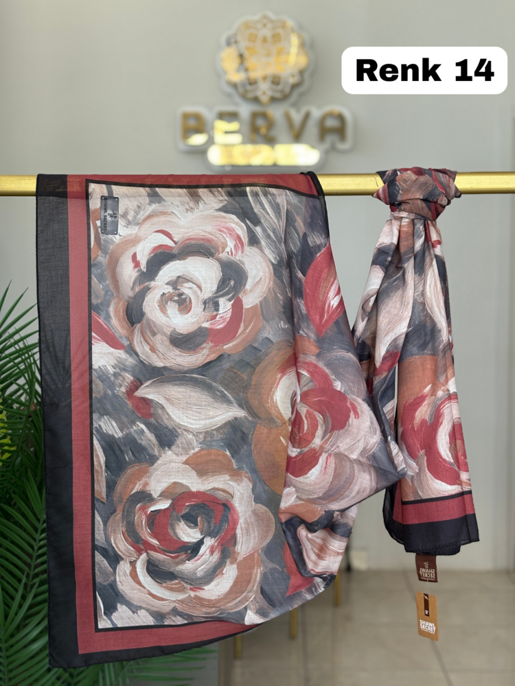 Ramy Desen Soft Şal (29 RENK) 1081