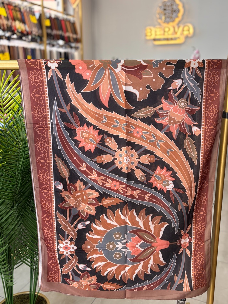 Gala Desenli Soft Şal (15 RENK) 1017