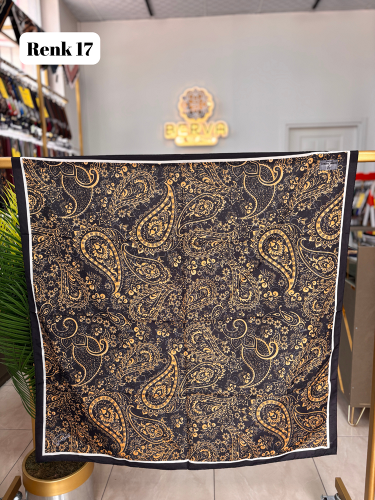 Etnik Desen Soft Eşarp 1 (19 RENK) 1050