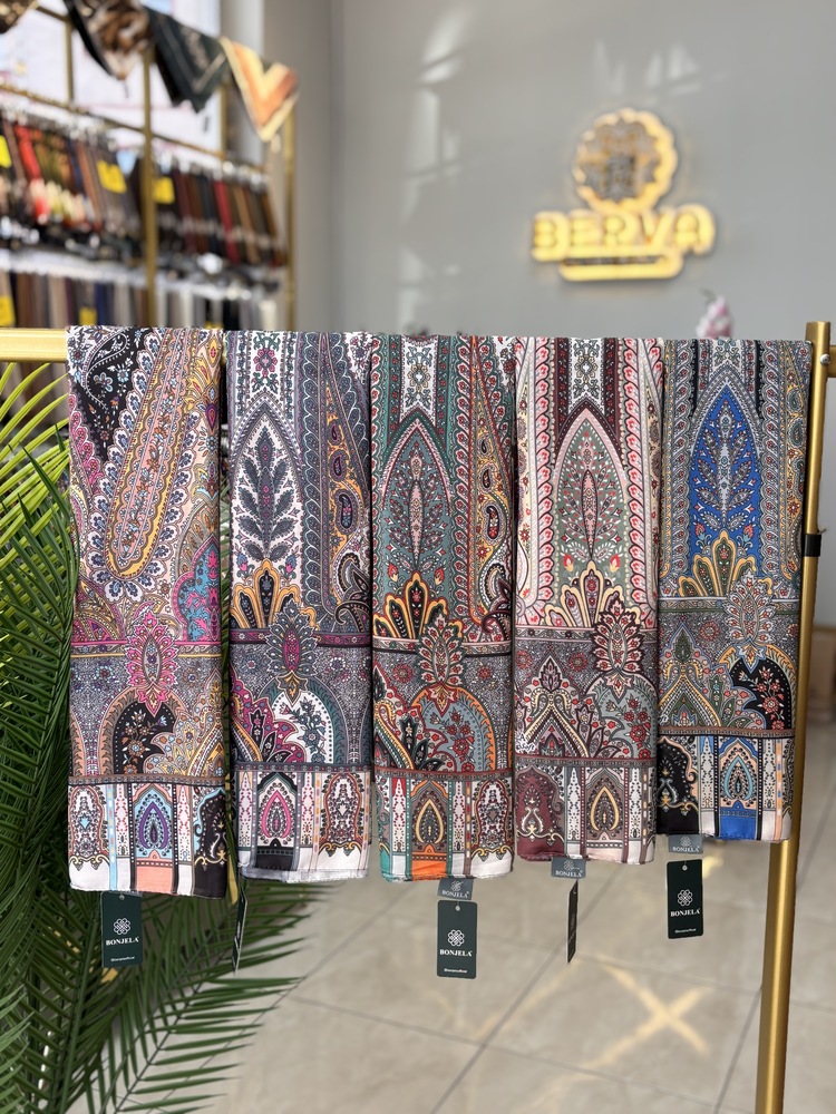 Etnik Desenli Soft Şal 2 (11 RENK) 1013