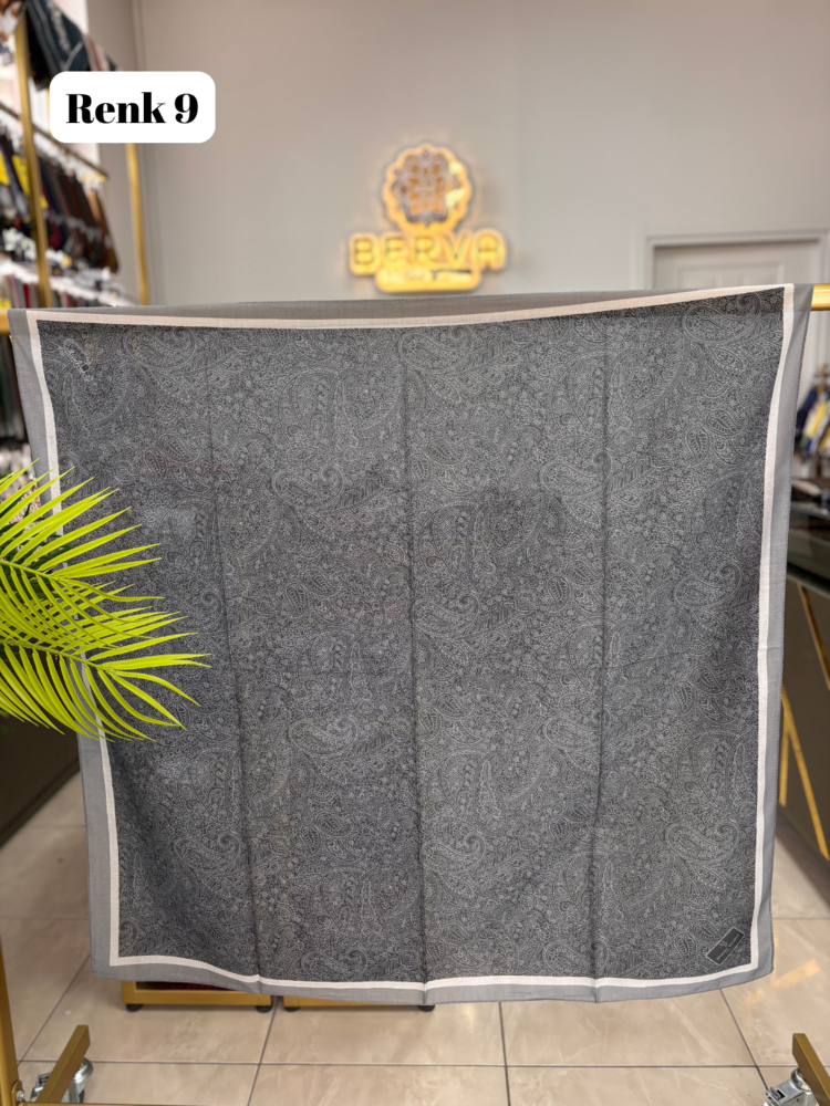 Etnik Desen Soft Eşarp 3 (20 RENK) 1059