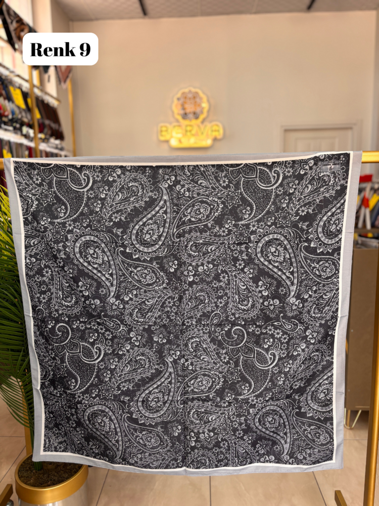 Etnik Desen Soft Eşarp 1 (19 RENK) 1050