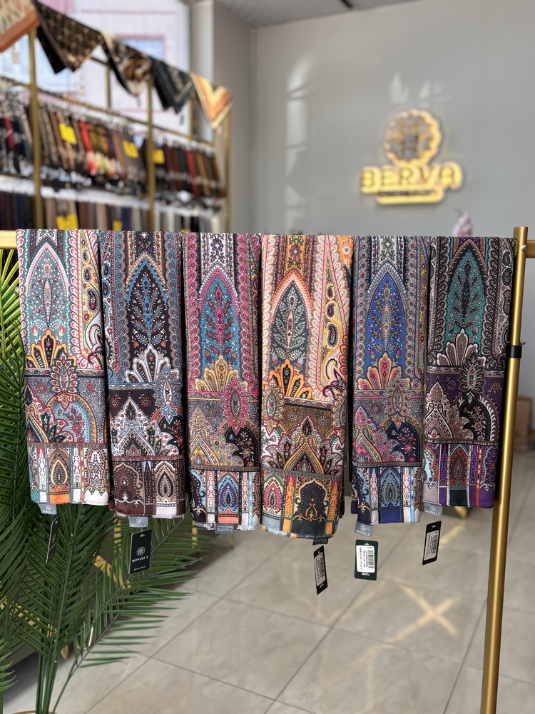 Etnik Desenli Soft Şal 2 (11 RENK) 1013