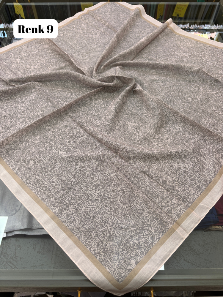Etnik Desen Soft Eşarp 4 (19 RENK) 1060