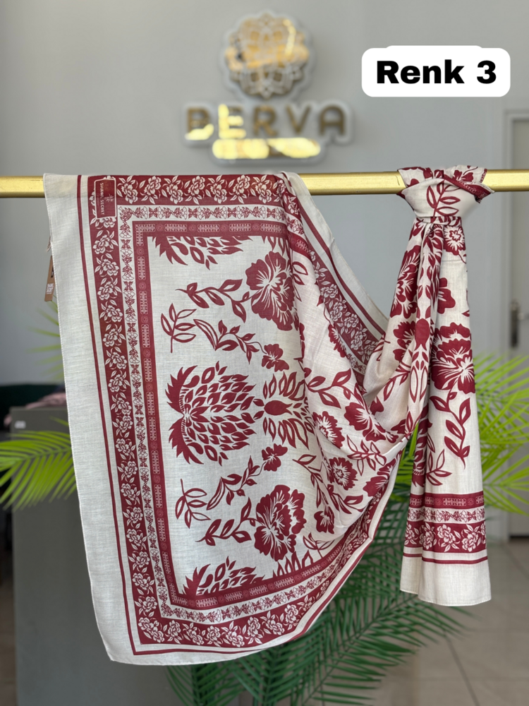 Nazende Desen Soft Şal (16 RENK) 1083
