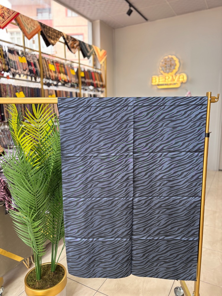 Zebra Desen Jakar Şal (10 RENK) 1025