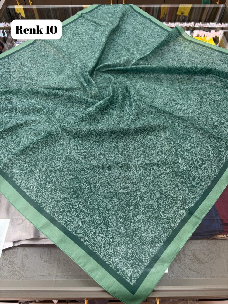 Etnik Desen Soft Eşarp 4 (19 RENK) 1060