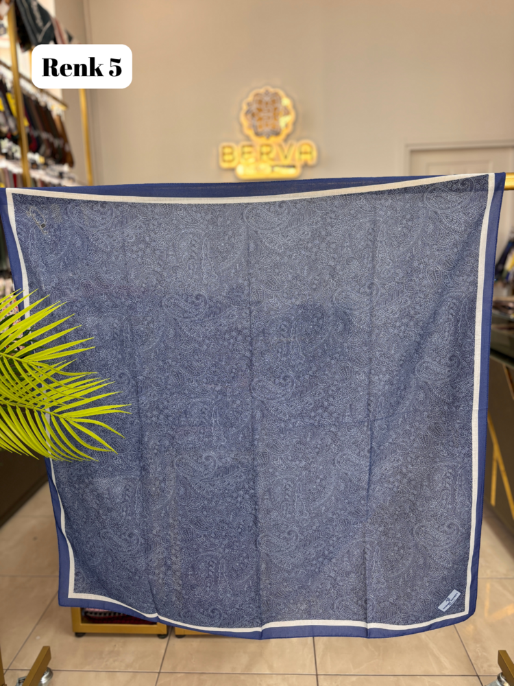 Etnik Desen Soft Eşarp 3 (20 RENK) 1059