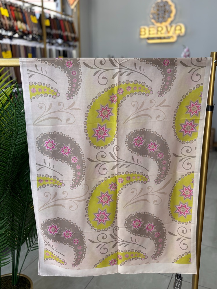 Stella Desenli Soft Pamuksu Şal (12 RENK) 1015
