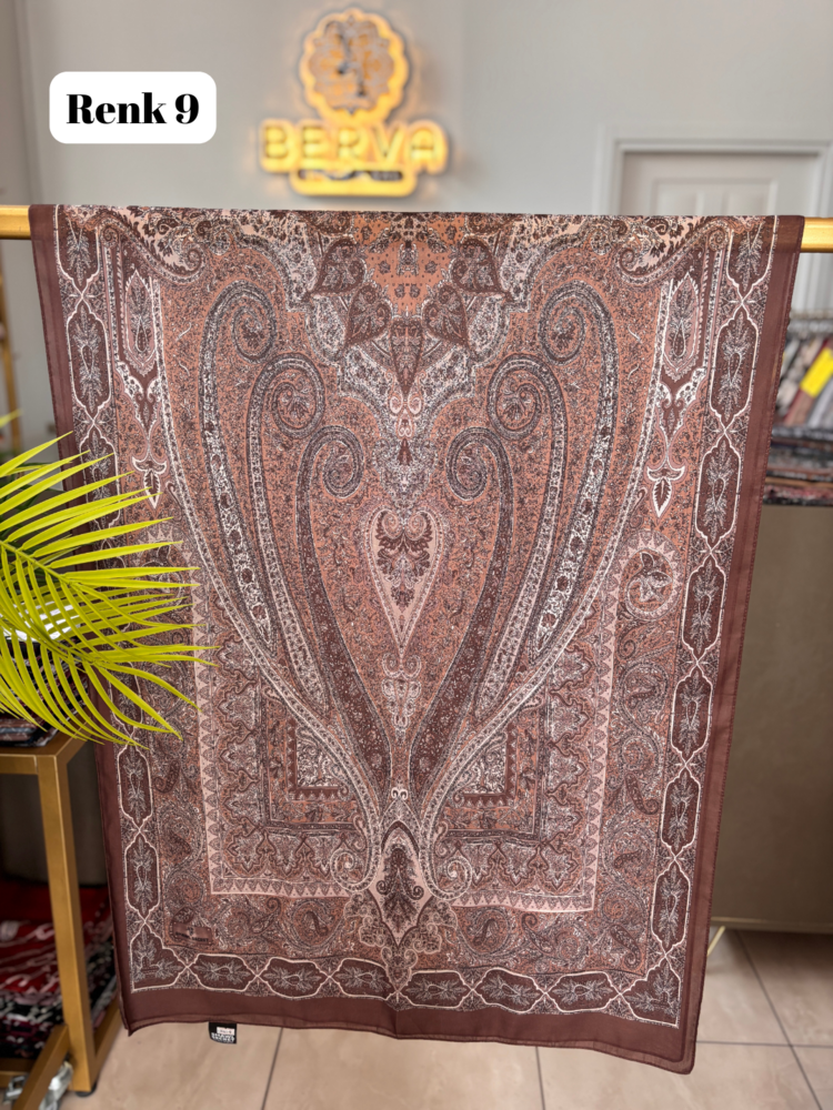 Etnik Desenli Soft Şal 6 (20 RENK) 1061