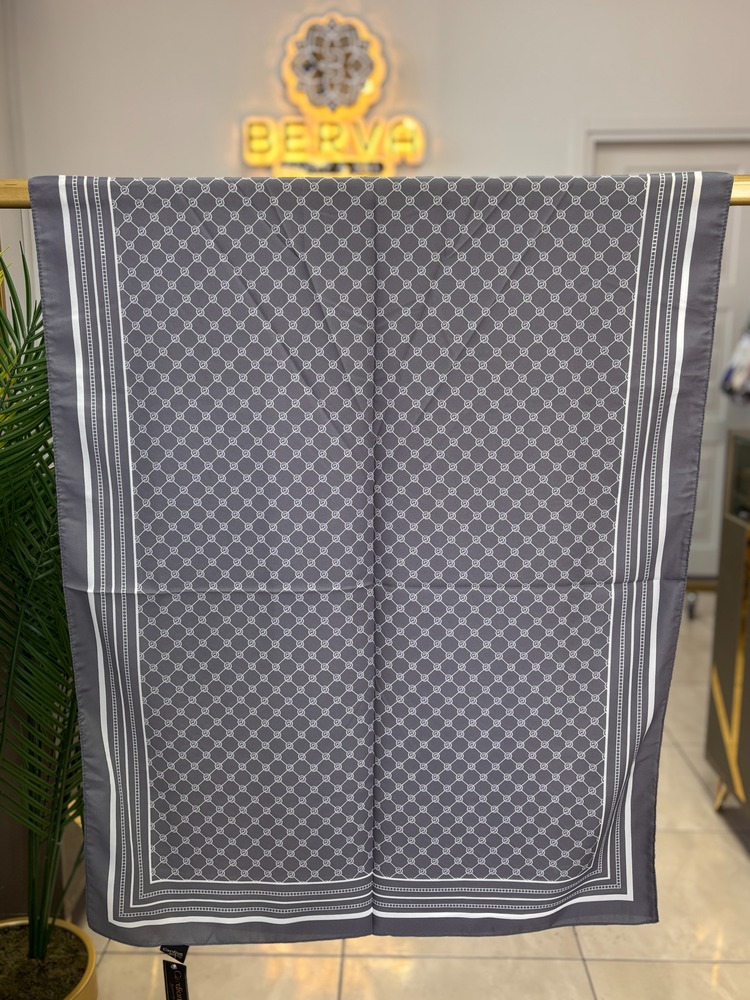 CARDİON Monogram Diji Medine İpeği Şal (11 RENK) 1036