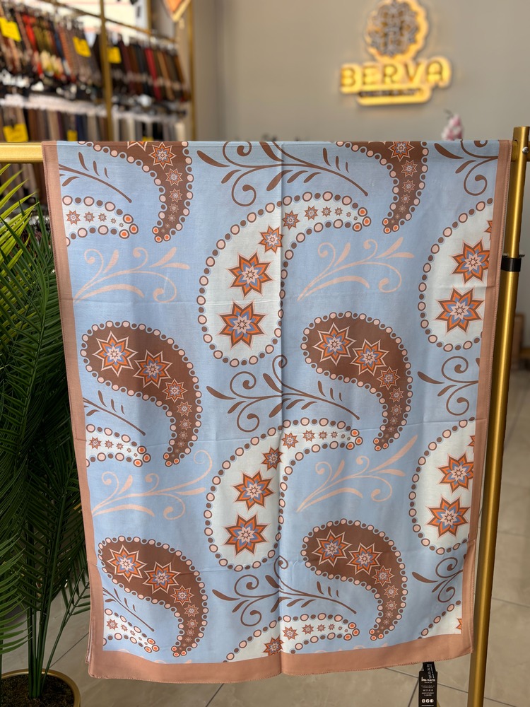 Stella Desenli Soft Pamuksu Şal (12 RENK) 1015