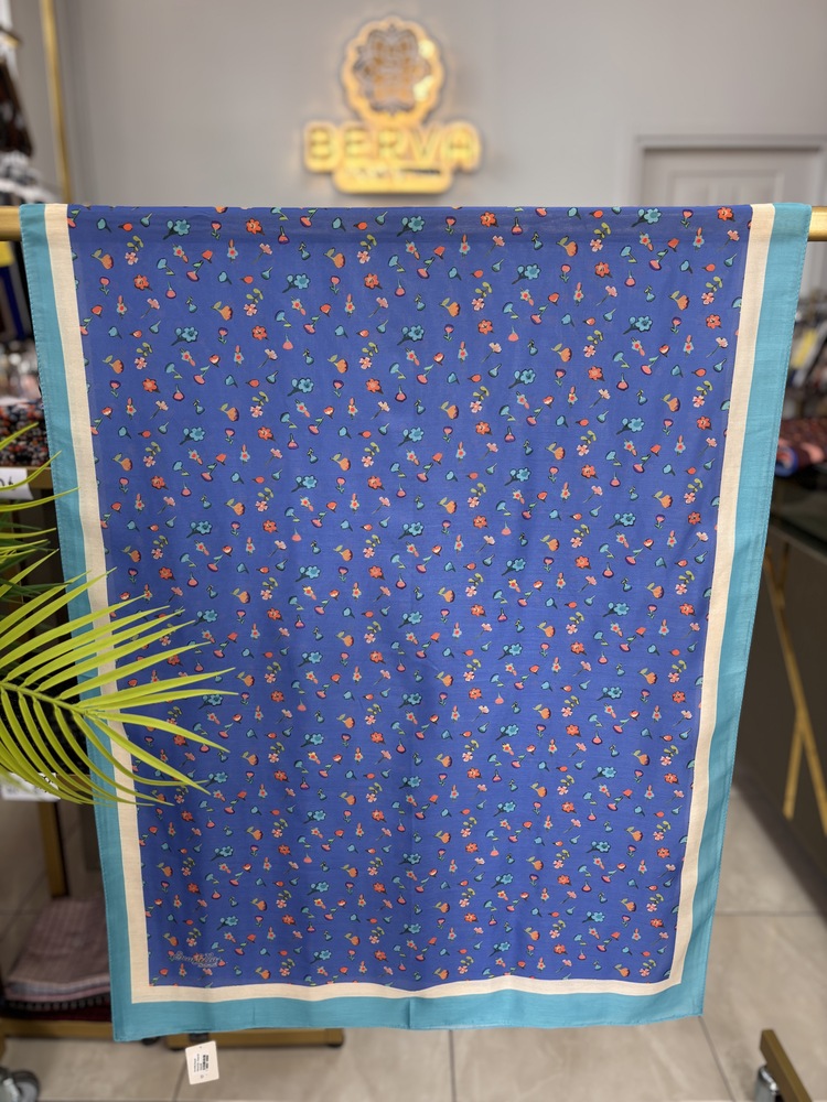 Minik Çiçek Desenli Soft Şal (9 RENK) 1058