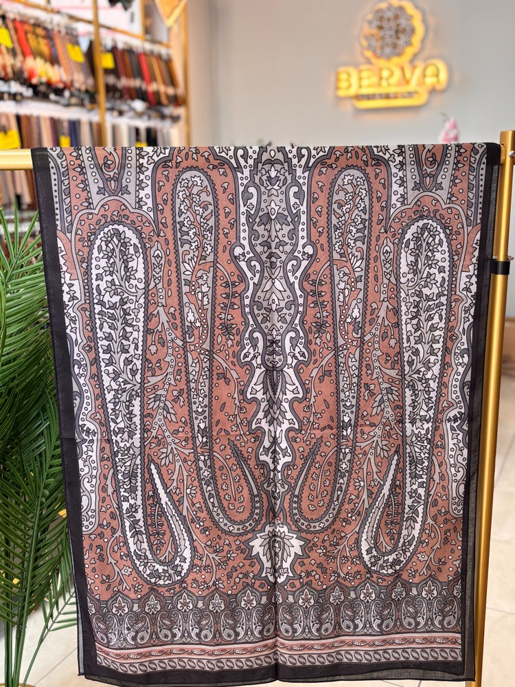 Etnik Desenli Soft Şal 3 (10 RENK) 1012