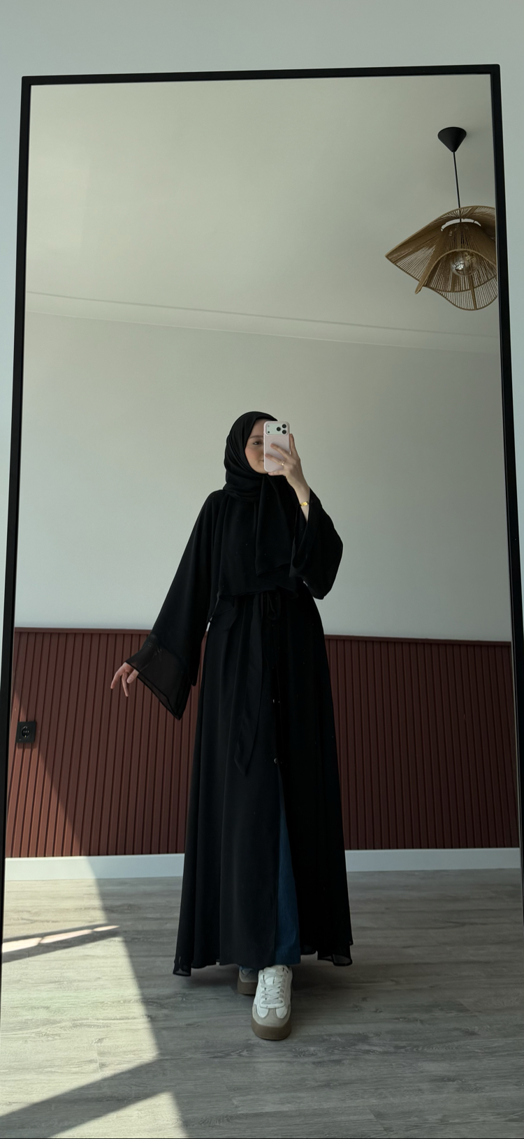 premium abaya siyah