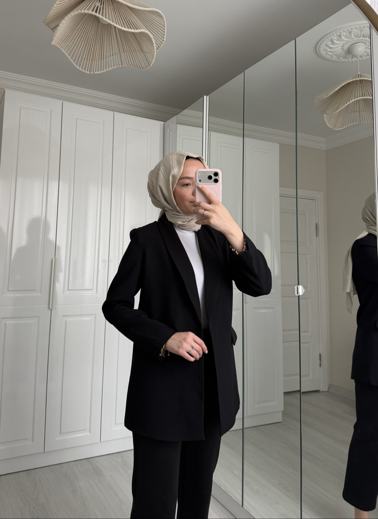 siyah blazer ceket