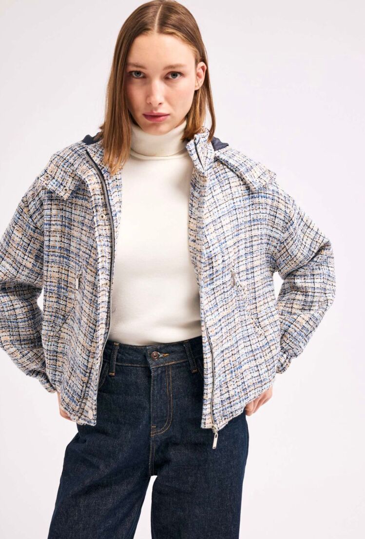 Bomber Ceket Diagonal