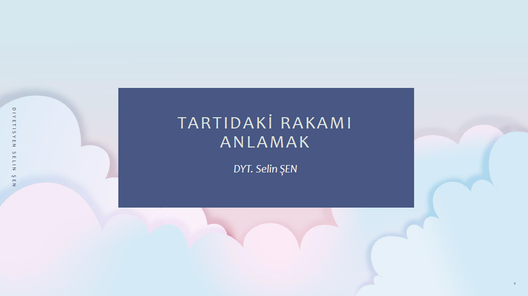 Tartıdaki Rakamı Anlama Kitapçığı
