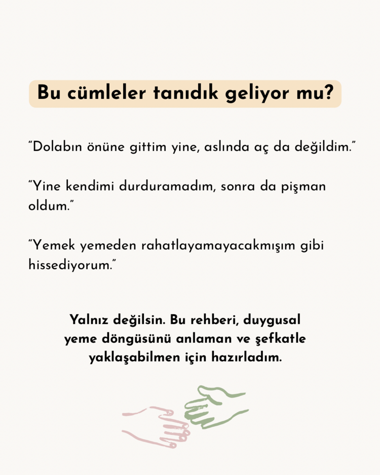 DUYGUSAL YEMEYİ ANLAMAK