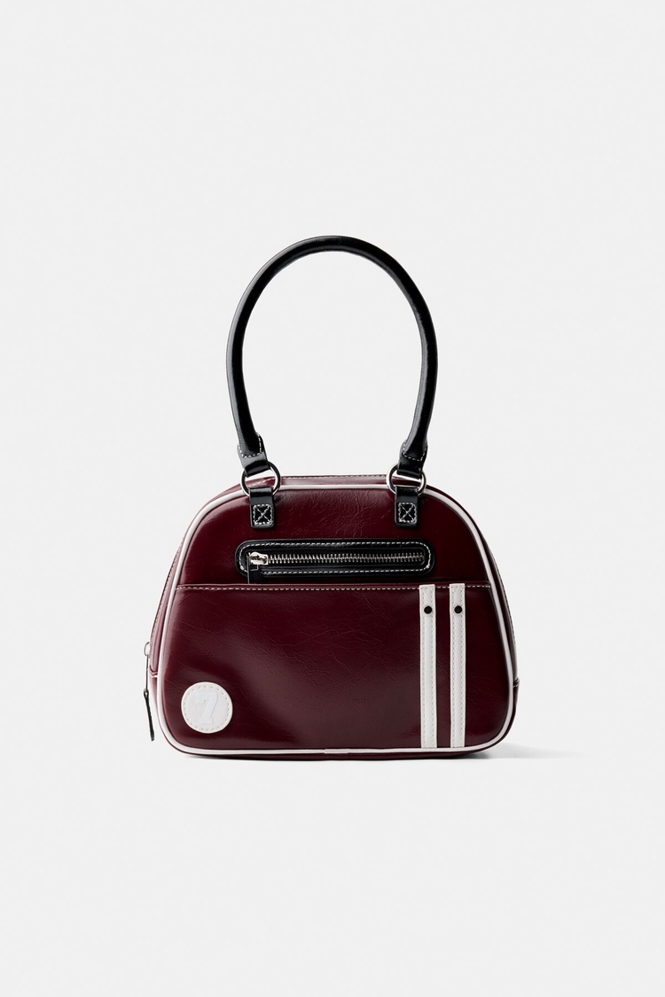 Retro spor bowling çanta