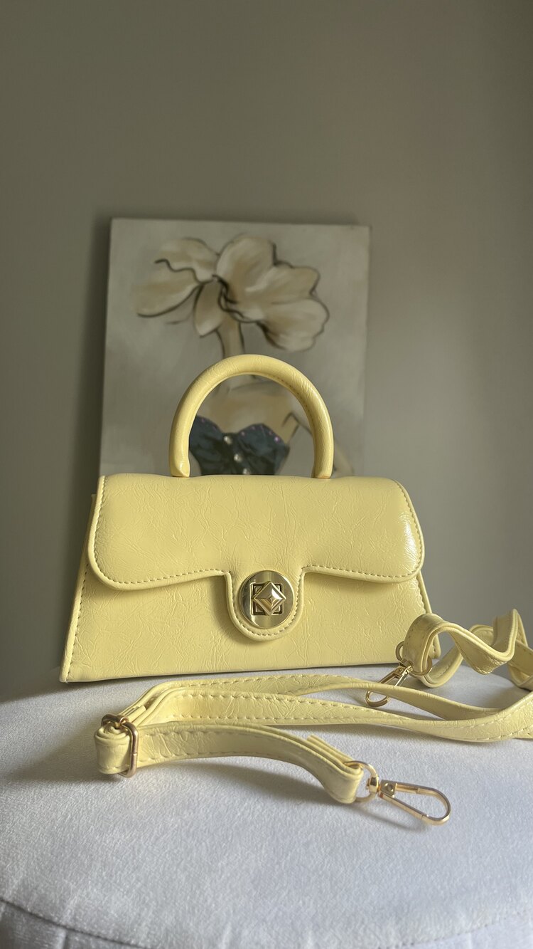 Yellow Dream  Siyah  El ve  Omuz Çantası 