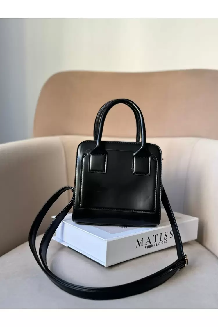 Mia Bordo Çapraz Askılı El ve Omuz Çantası