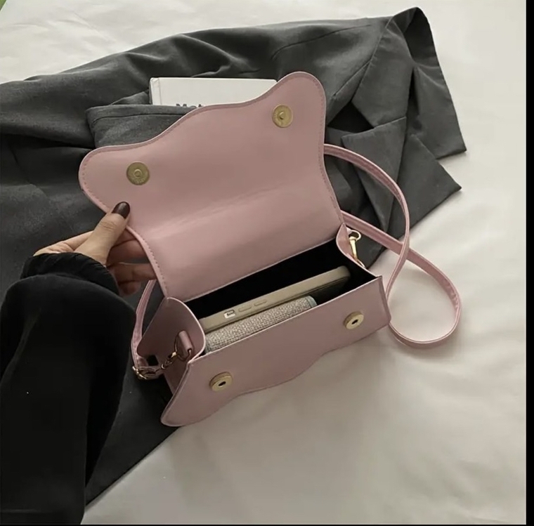 Sindy Işıltılı Tasarım Pembe Çanta