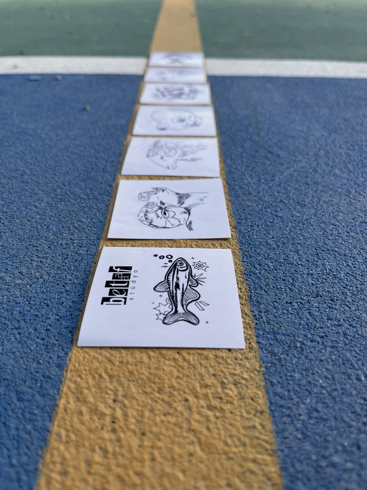 Sticker 7'li Set – Mürekkep ve Düşler