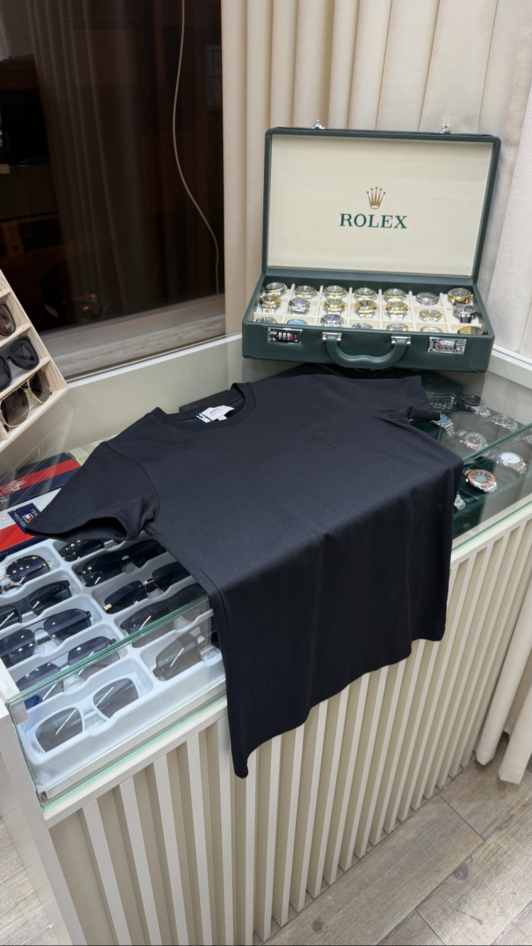 Ami Nakış Logo Siyah T-Shirt