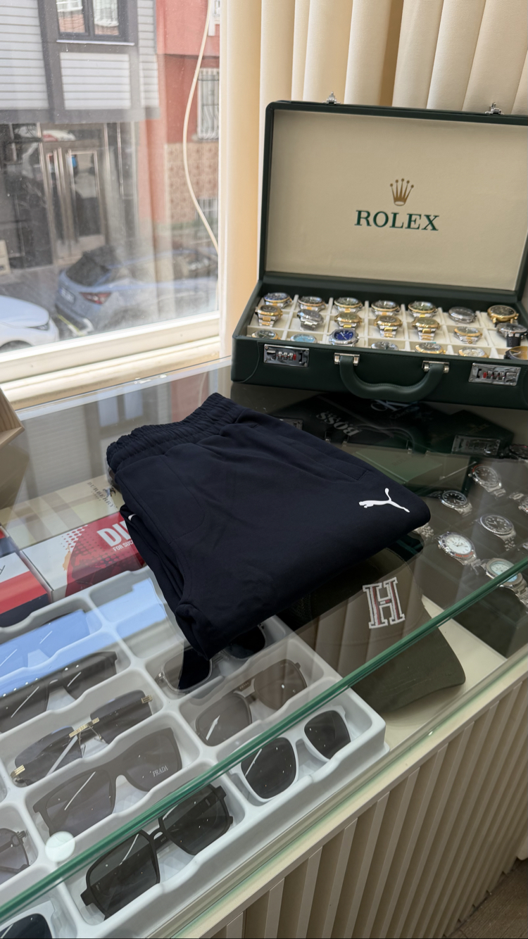Puma x MSPORT Lacivert Eşofman Altı