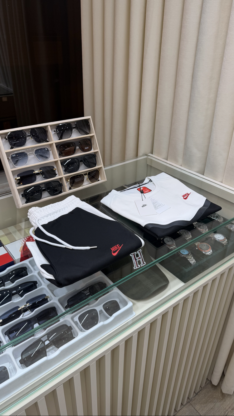 Nike Premium Beyaz Şort Takım