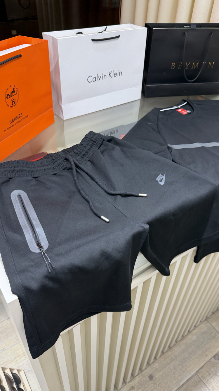 Nike Premium Siyah Şort Takım