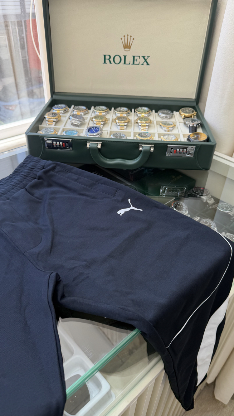 Puma x MSPORT Lacivert Eşofman Altı