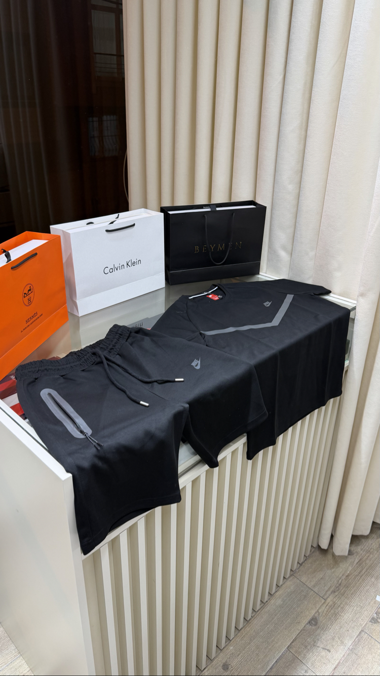 Nike Premium Siyah Şort Takım