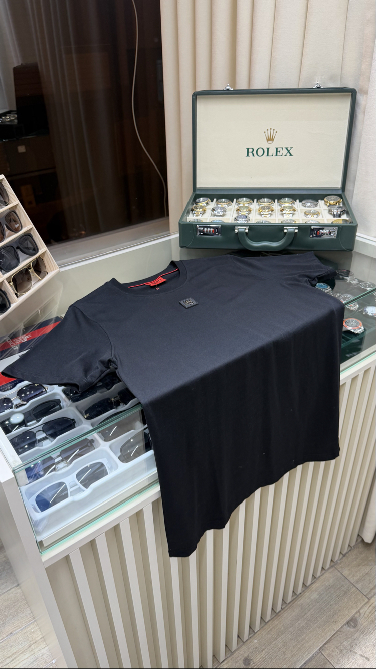 Hugo Göğüs Logo Siyah T-Shirt