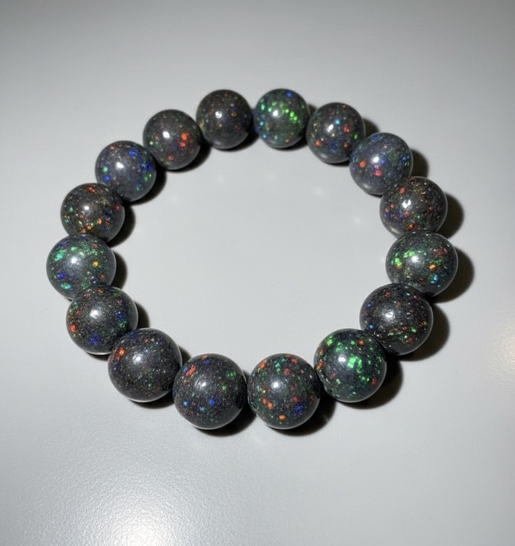 No. 907 / The Cosmic Fire - Ateş Opal Bileklik