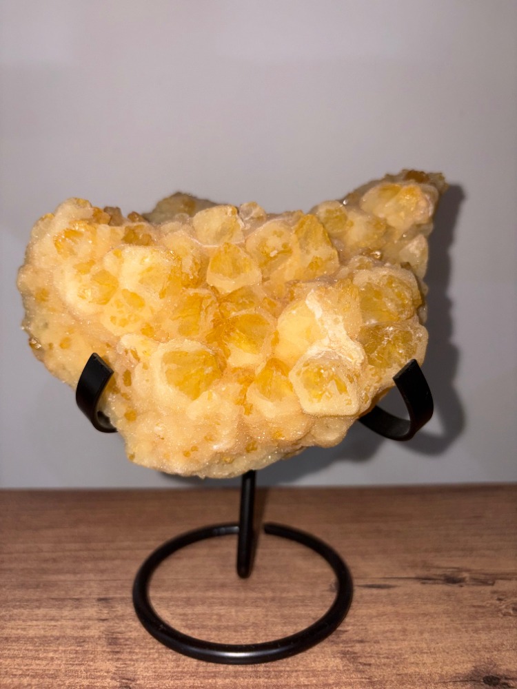 No. 509 / The Solar Ray - Nadide Doğal Limon Kuvars Kütle