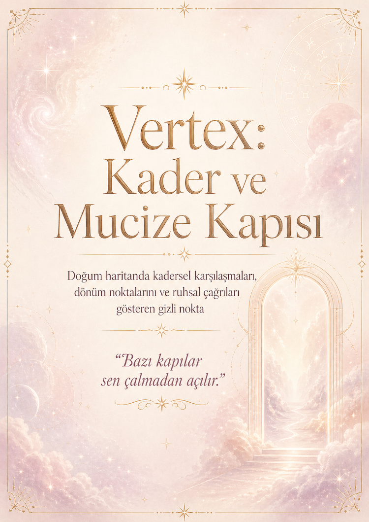 Vertex: Kader ve Mucize Kapısı | Astroloji PDF Rehberi