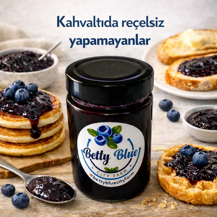Klasik Yaban Mersini Reçeli (Bol Meyve) – 400 gr