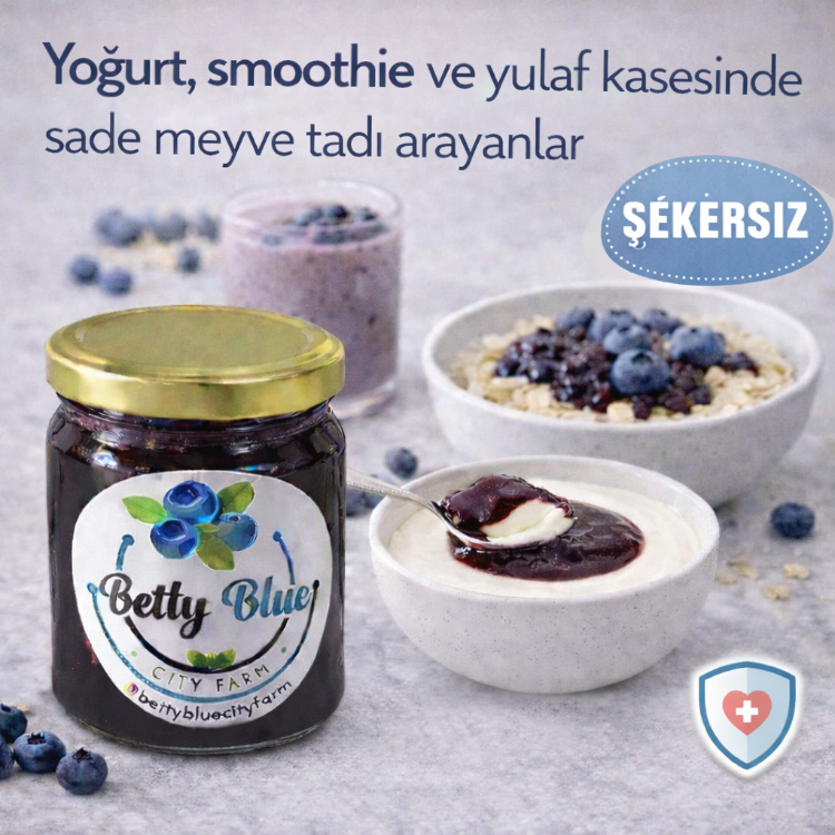 Yaban Mersini Marmelatı (Şekersiz) — 200 gr