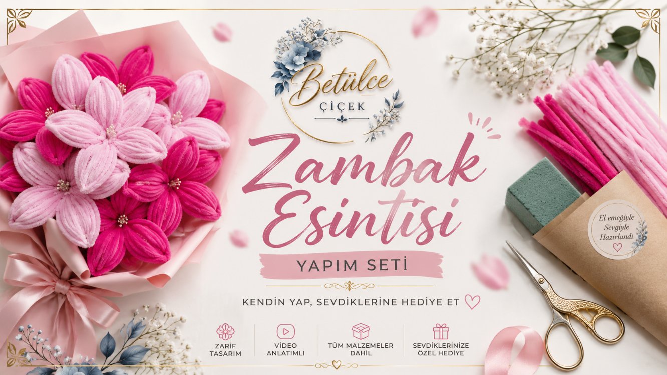 Zambak Esintisi yapım seti (videolu)