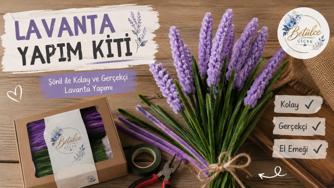 Lavanta yapım kiti (Videolu)